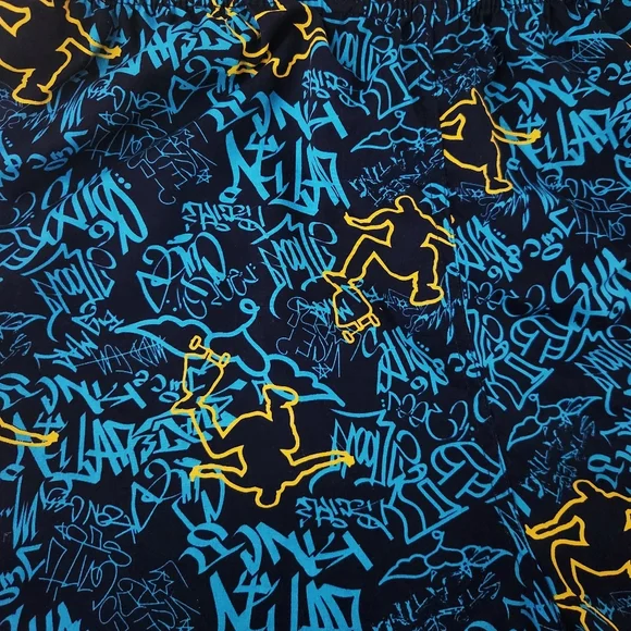 Skateboard AOP All Over Print Vintage STGZ 90s Very Rare Skateboarding Shorts
